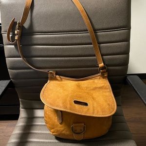 FRYE crossbody. Leather. Authentic. Clean interior